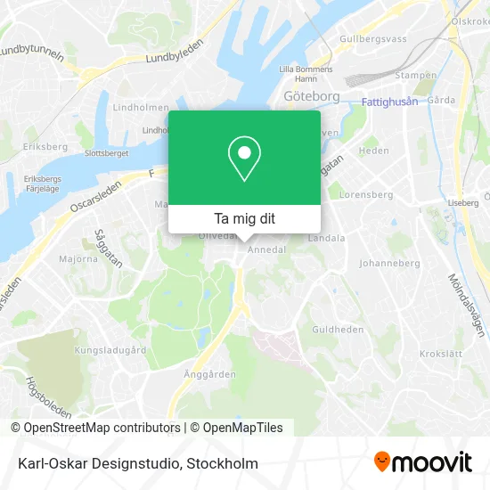 Karl-Oskar Designstudio karta