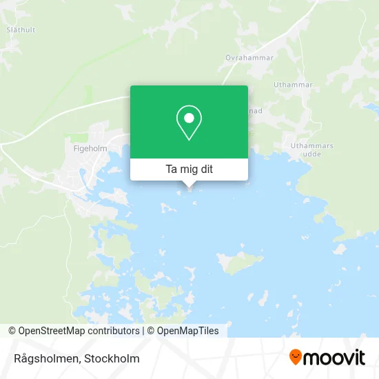 Rågsholmen karta