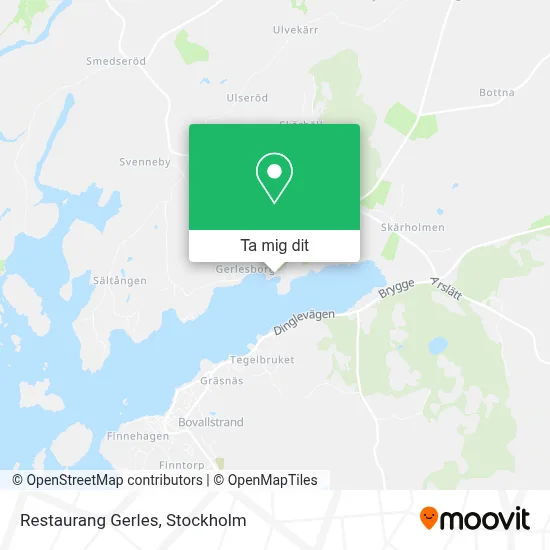 Restaurang Gerles karta