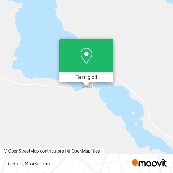 Rudsjö karta