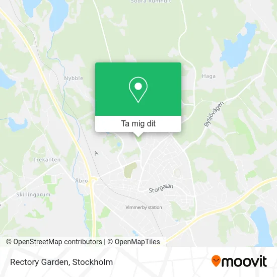 Rectory Garden karta