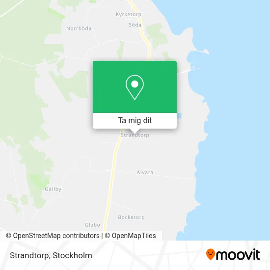 Strandtorp karta