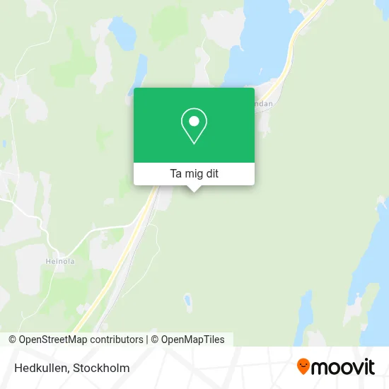 Hedkullen karta