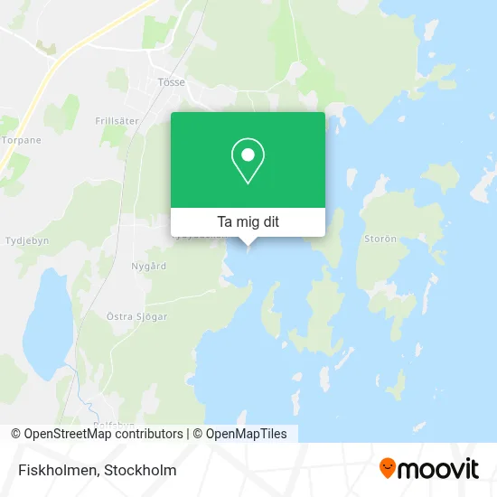 Fiskholmen karta