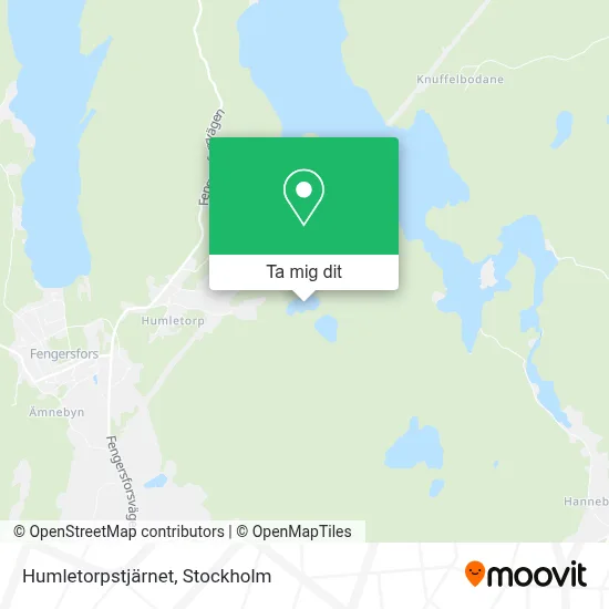 Humletorpstjärnet karta
