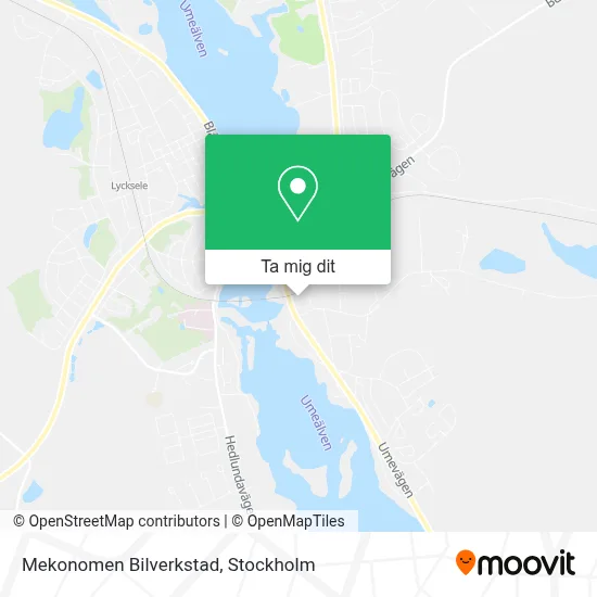 Mekonomen Bilverkstad karta