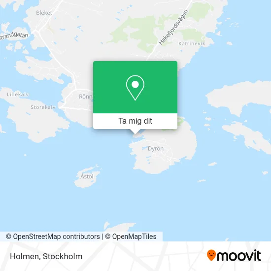 Holmen karta