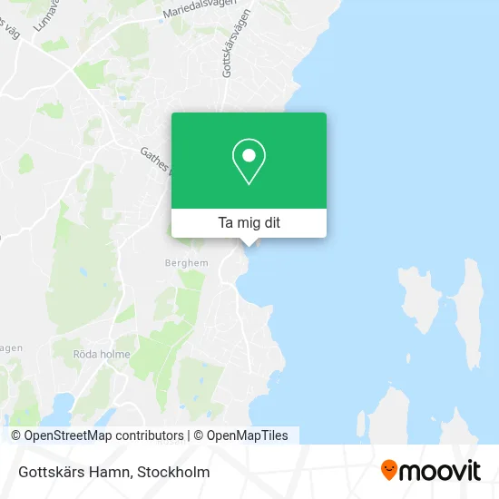 Gottskärs Hamn karta