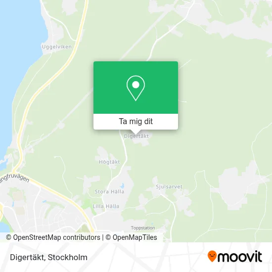 Digertäkt karta