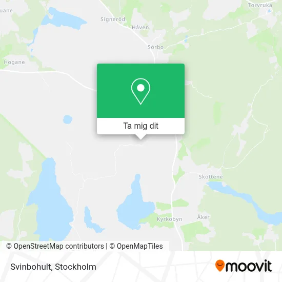Svinbohult karta