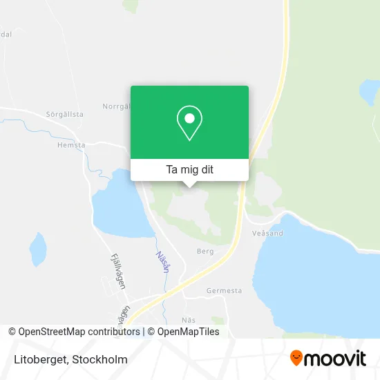 Litoberget karta