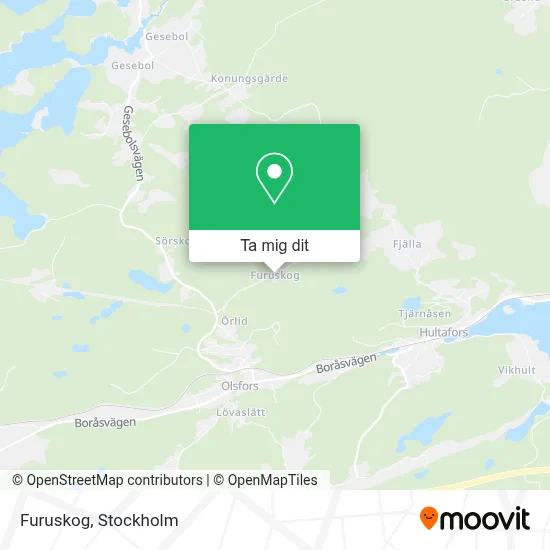 Furuskog karta