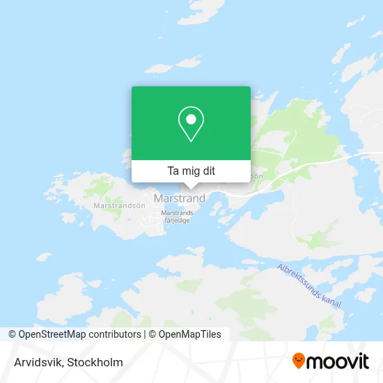 Arvidsvik karta