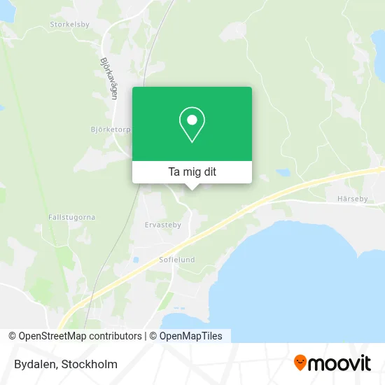 Bydalen karta
