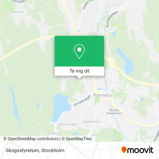 Skogsstyrelsen karta