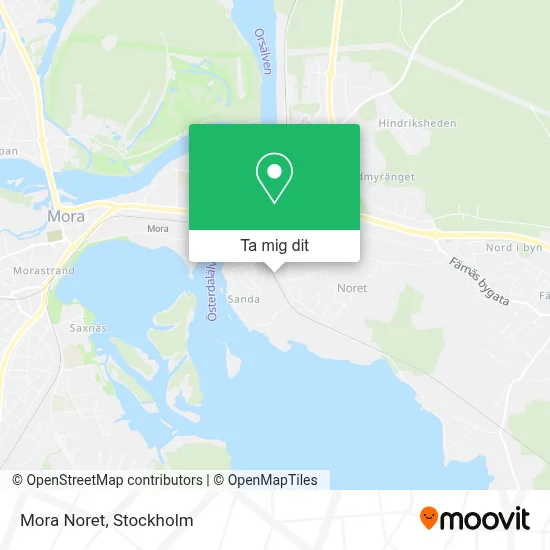Mora Noret karta