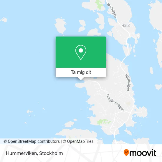 Hummerviken karta