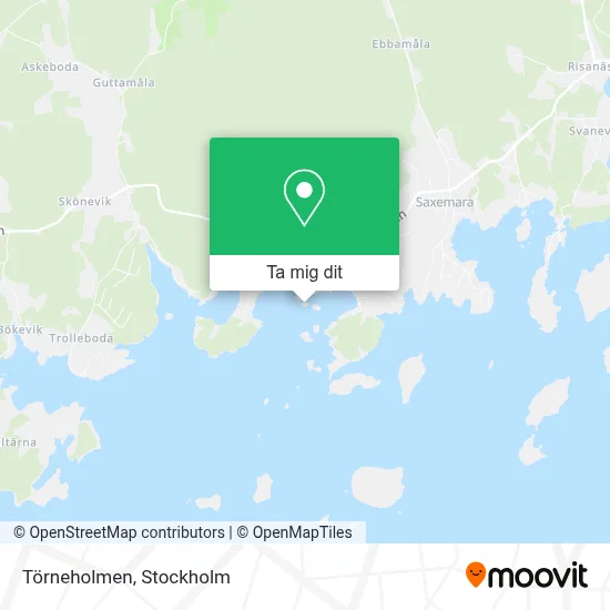 Törneholmen karta