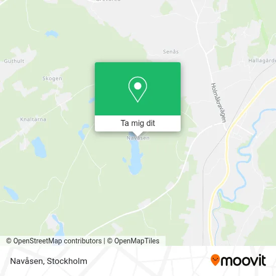 Navåsen karta