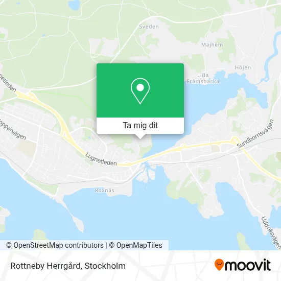 Rottneby Herrgård karta