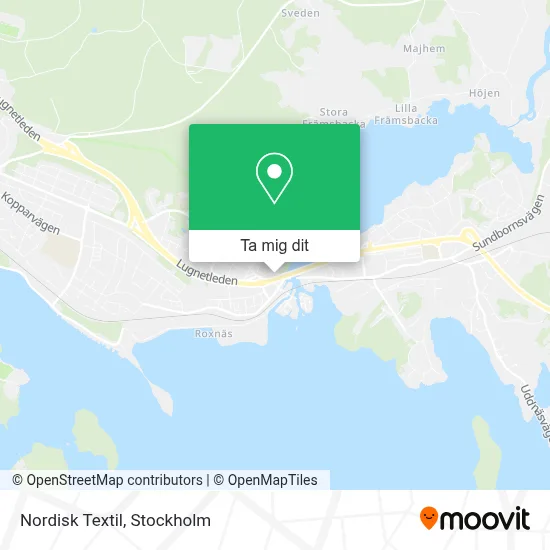 Nordisk Textil karta