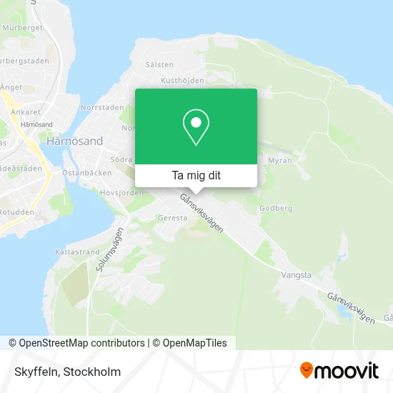 Skyffeln karta