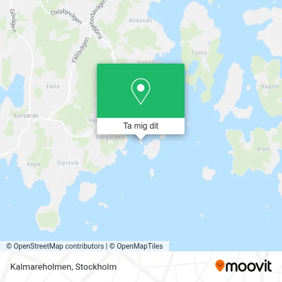 Kalmareholmen karta