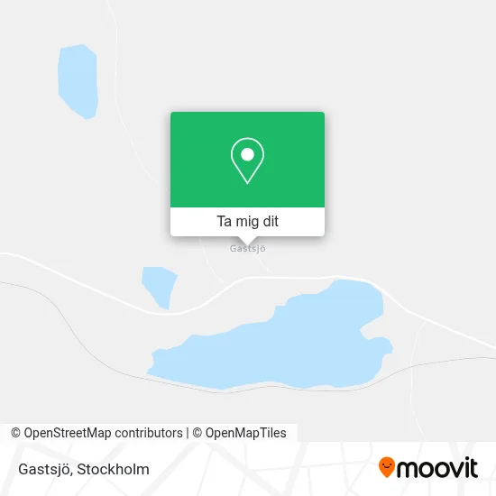Gastsjö karta