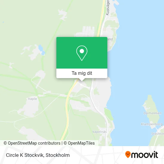 Circle K Stockvik karta