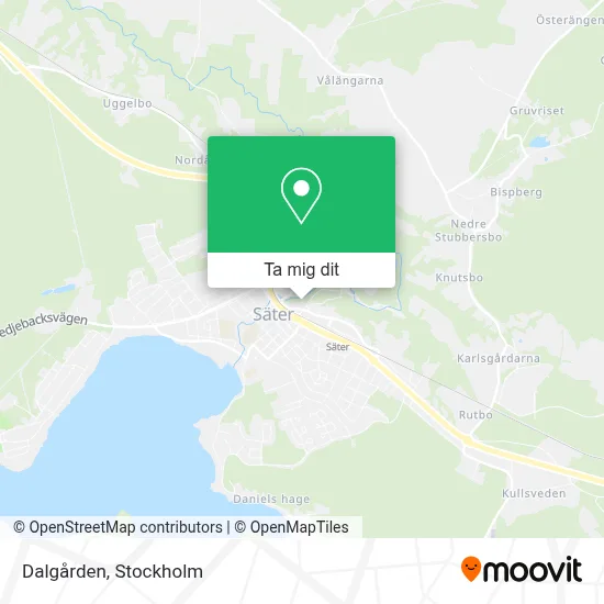 Dalgården karta