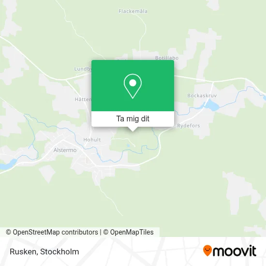 Rusken karta
