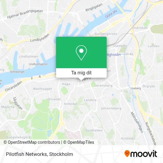 Pilotfish Networks karta