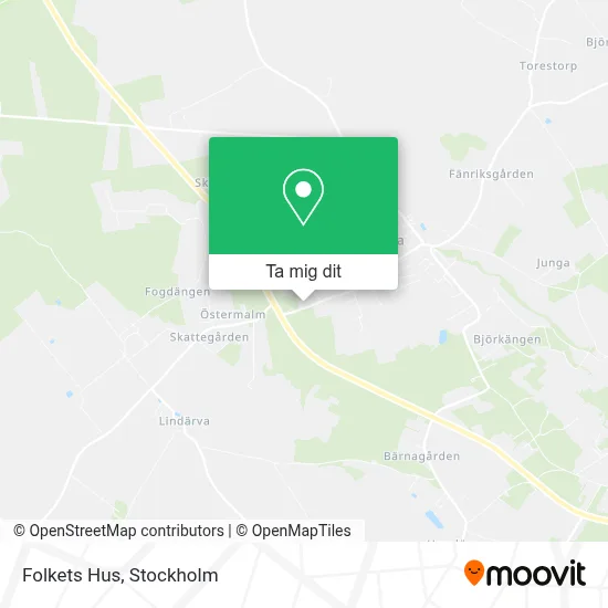 Folkets Hus karta