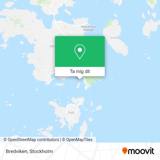 Bredviken karta