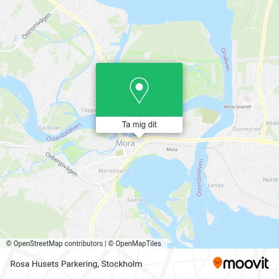 Rosa Husets Parkering karta