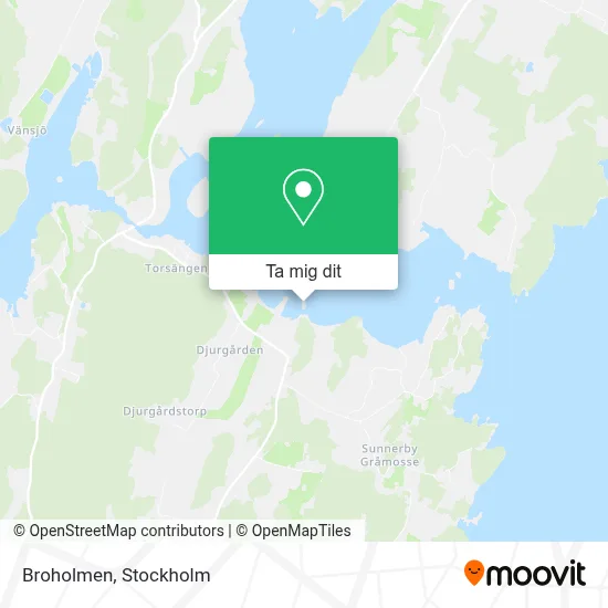 Broholmen karta