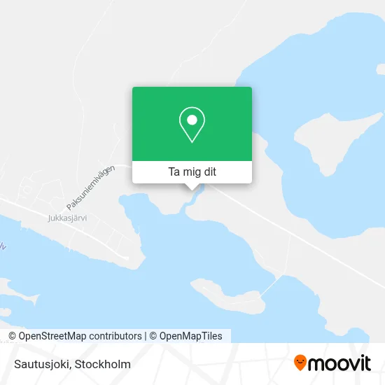 Sautusjoki karta