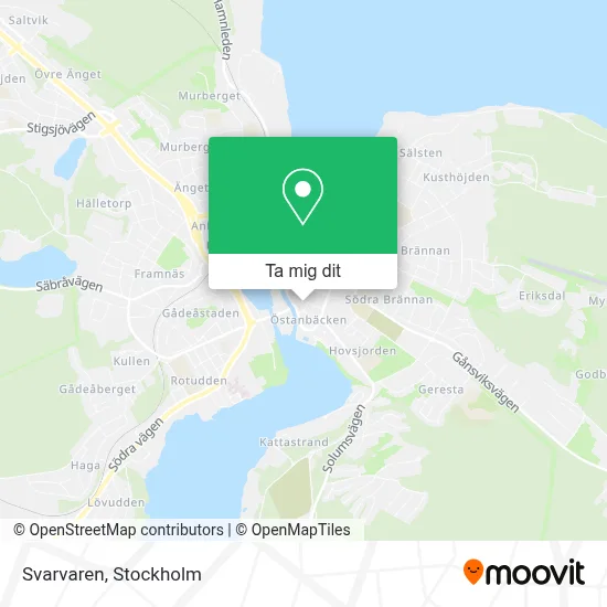 Svarvaren karta