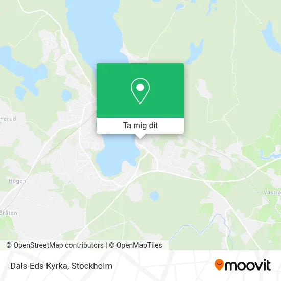 Dals-Eds Kyrka karta
