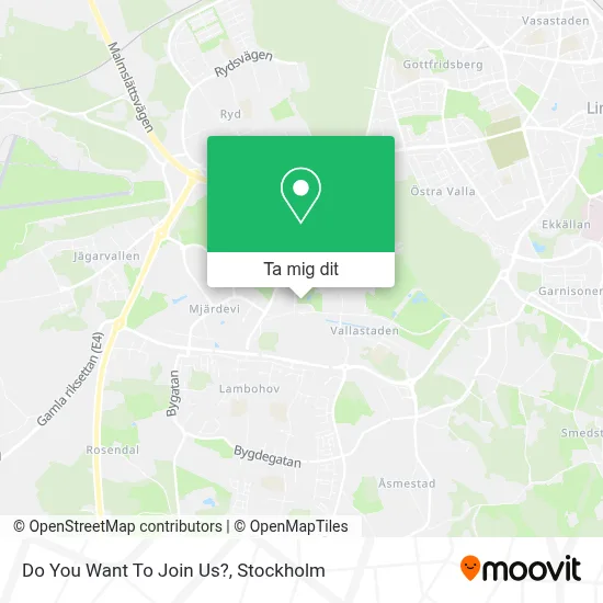 Do You Want To Join Us? karta