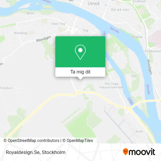 Royaldesign.Se karta