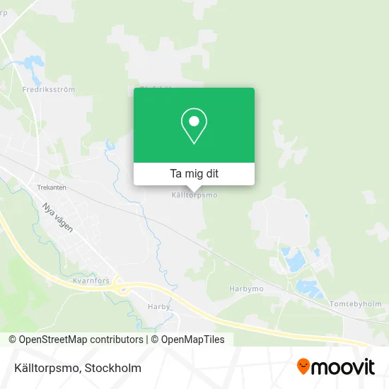Källtorpsmo karta