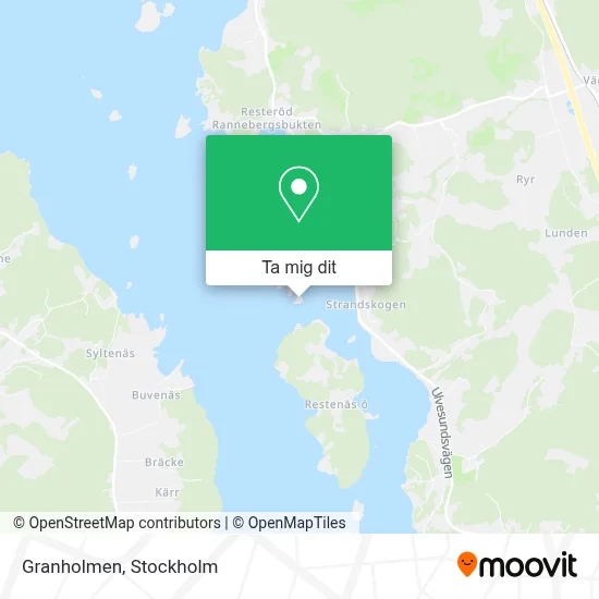 Granholmen karta