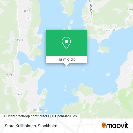 Stora Kullholmen karta