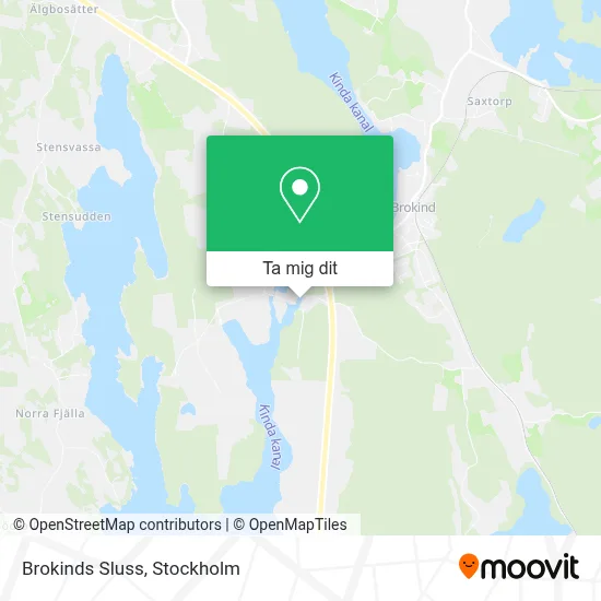 Brokinds Sluss karta