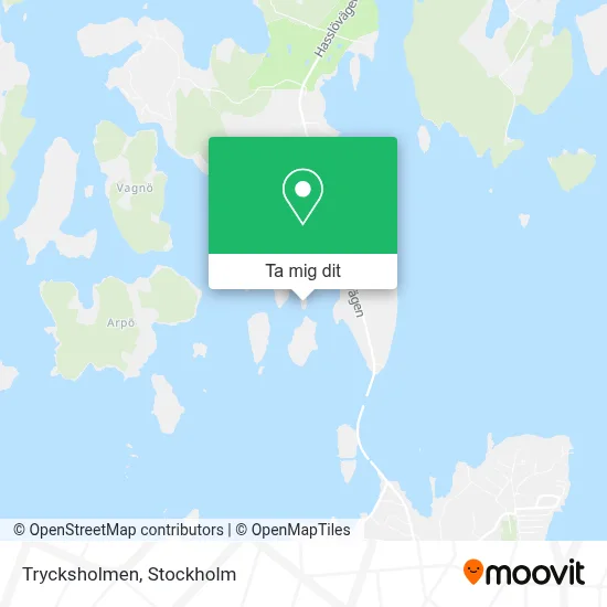 Trycksholmen karta