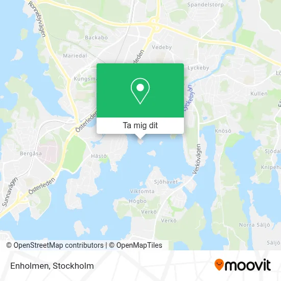 Enholmen karta