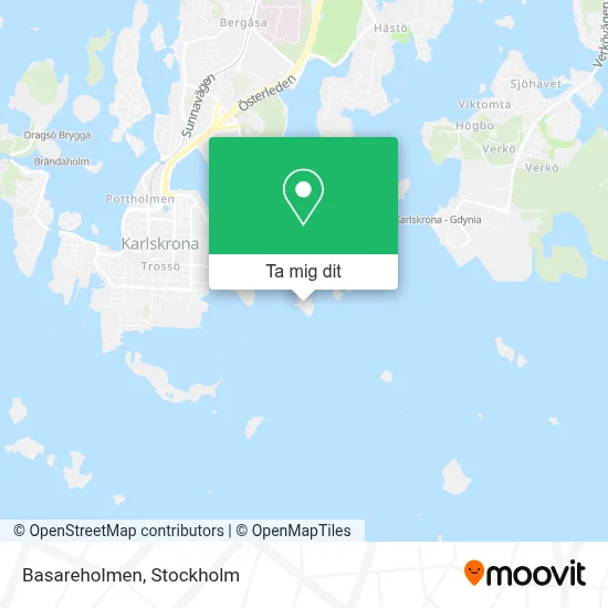 Basareholmen karta