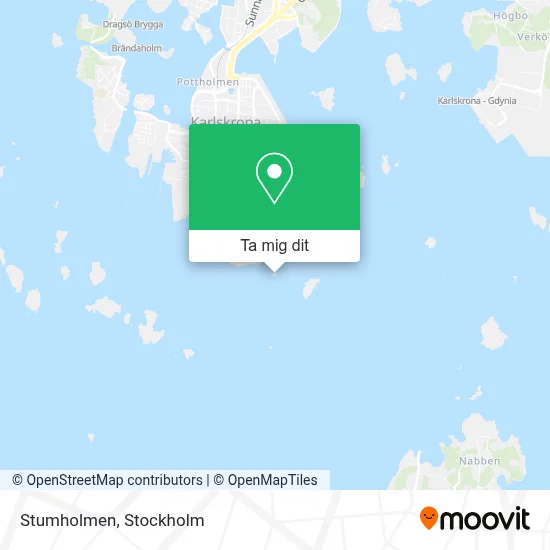 Stumholmen karta