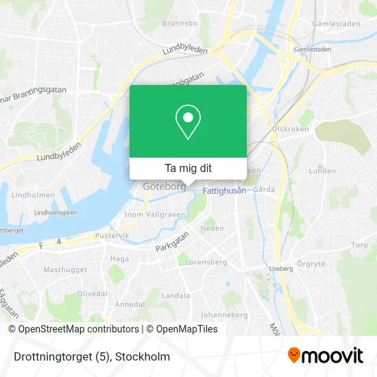 Drottningtorget (5) karta